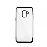 Прозрачен PVC Калъф с черна рамка за iPhone XR